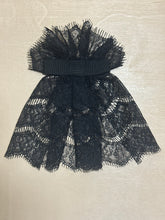 Lace Hair Doily with Grosgrain Ribbon