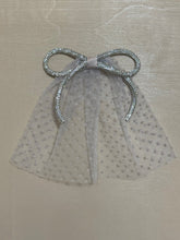 Pink Swiss Dot Doily with Grosgrain Bow