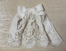 New Lace Doily Grosgrain Bow