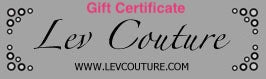 Lev Couture Gift Certificate