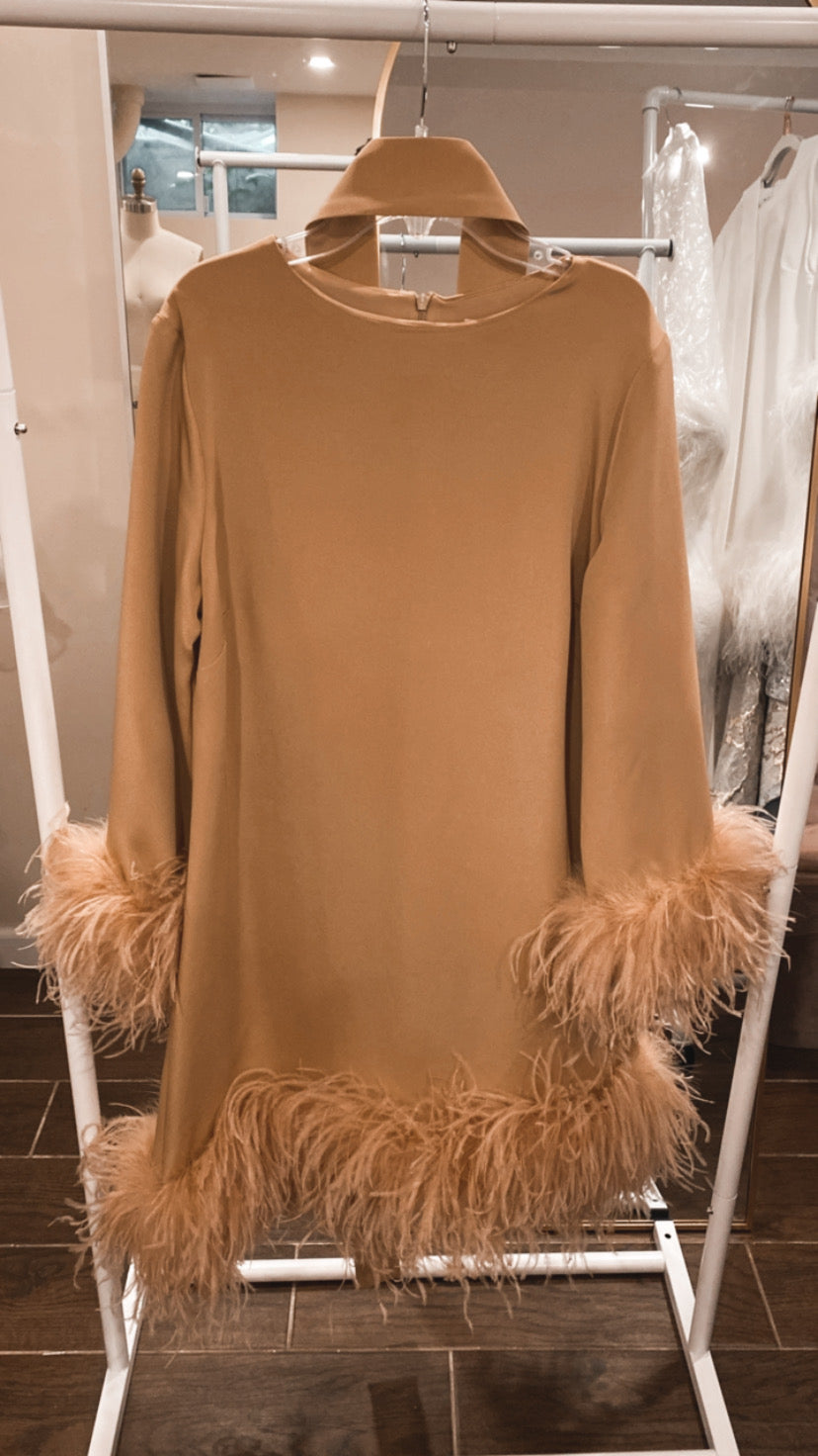 Silk Feather Dress